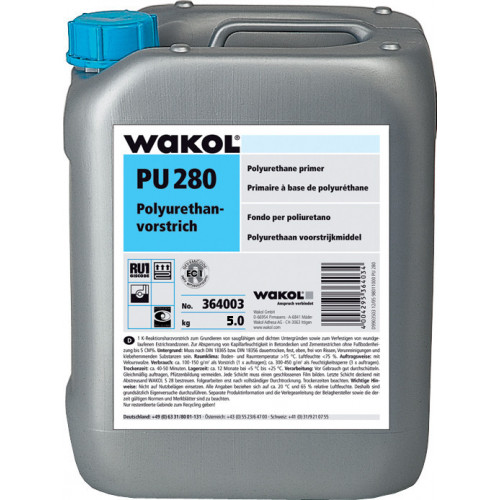 Wakol PU280 Polyurethane DPM/Primer 5kg