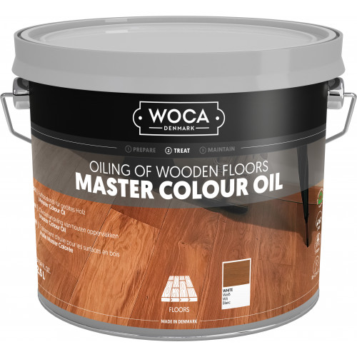 WOCA Master Floor Oil White 5ltr 