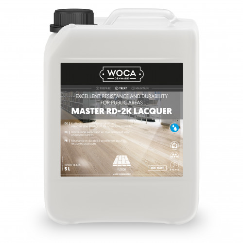 WOCA Master RD 2k Lacquer Silk Matt 20% 5ltr 