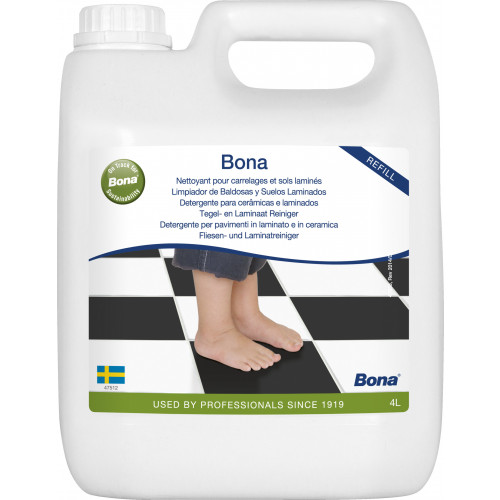 Bona Tile & Laminate Cleaner Refill 4ltr